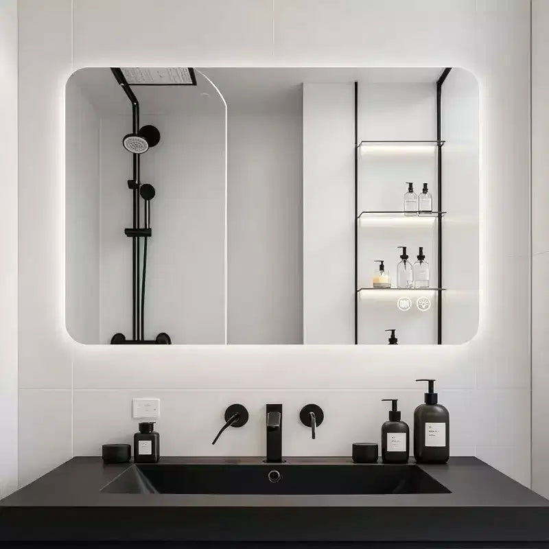 24 x 36 Rectangular Backlit Bathroom Mirror