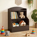 3-Tier Kids Bookshelf & Toy Organizer  Multi-Compartment Cubbies, Child-Safe Rounded Corners, Easy Assembly  Ideal Storage Shelf for Kindergarten