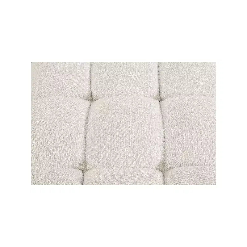 Modułowa sofa z tkaniny boucle w kolorach czarnym / brązowym / kremowym / szarym, 1-osobowa