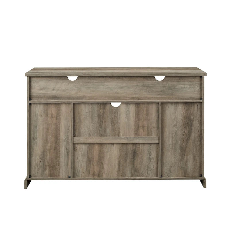 Meuble TV Highboy Middlebrook 52 po avec portes coulissantes façon grange