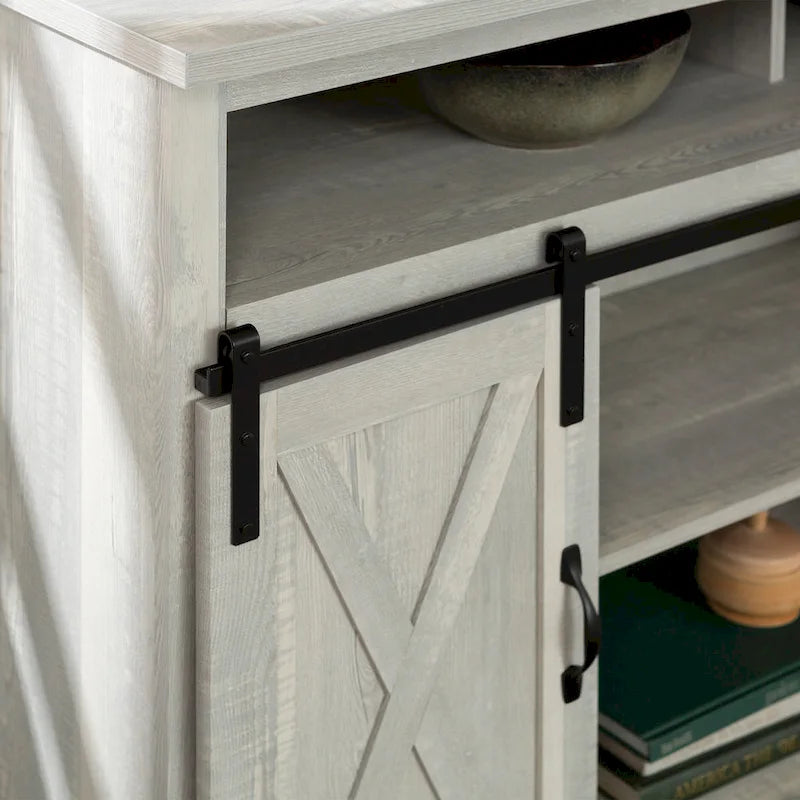 Meuble TV Highboy Middlebrook 52 po avec portes coulissantes façon grange