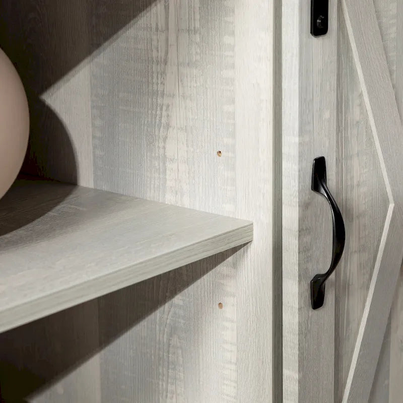 Meuble TV Highboy Middlebrook 52 po avec portes coulissantes façon grange