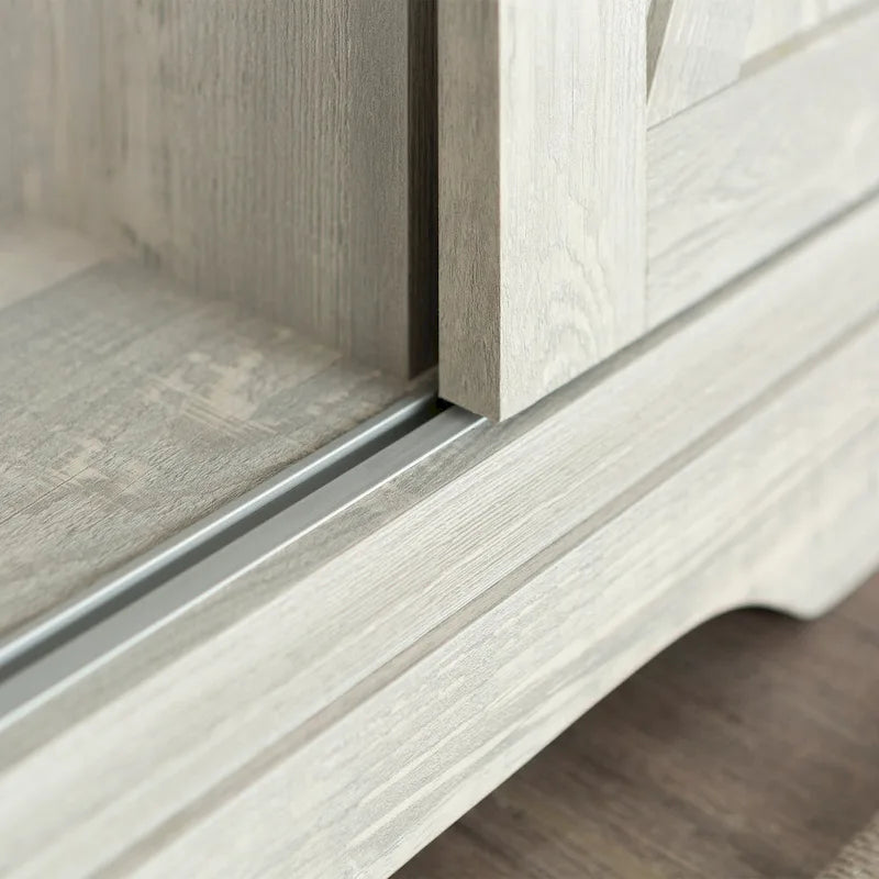 Meuble TV Highboy Middlebrook 52 po avec portes coulissantes façon grange