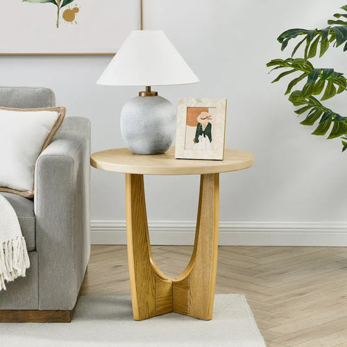 25 Round End Table