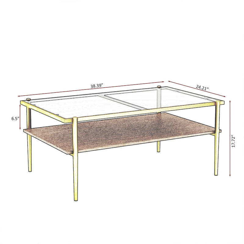 Ensemble de 3 tables basses et tables d'appoint, Table en verre trempé avec couche en MDF, Tables modernes pour salon, Verre gris
