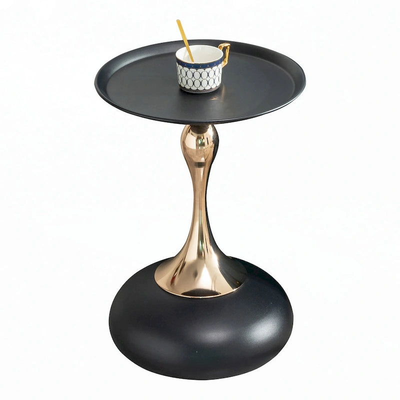 petite table d'appoint ronde pour petit espace