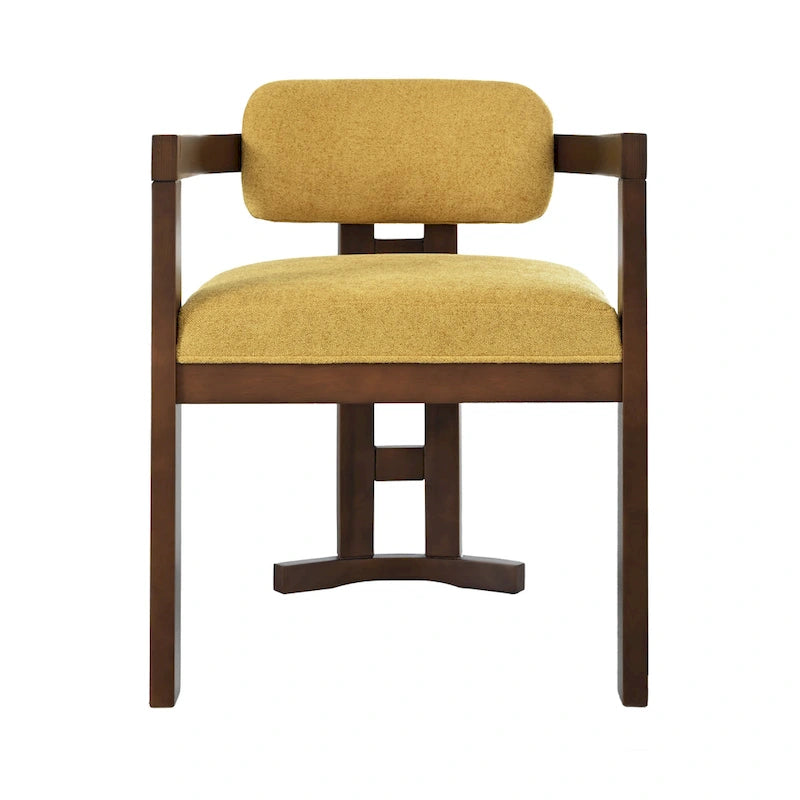 Christopher Knight Home - Chaises de salle à manger Evelyn en bois d'hévéa rembourrées (Lot de 4)