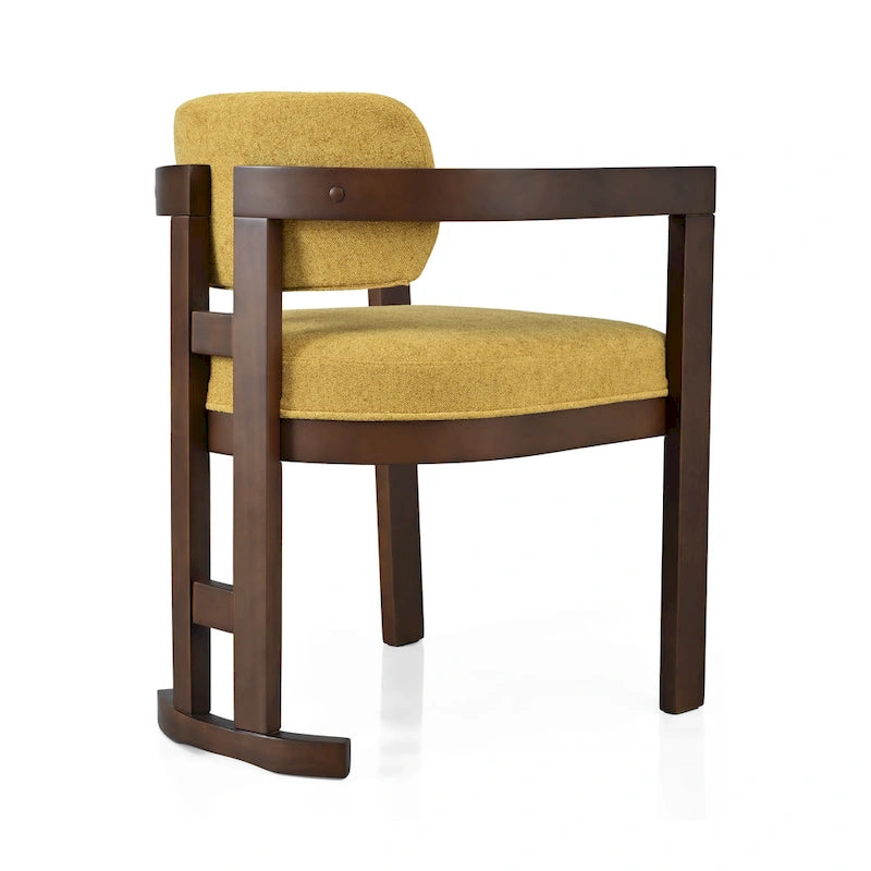 Christopher Knight Home - Chaises de salle à manger Evelyn en bois d'hévéa rembourrées (Lot de 4)