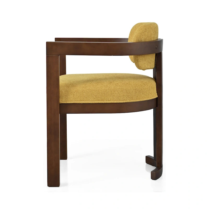 Christopher Knight Home - Chaises de salle à manger Evelyn en bois d'hévéa rembourrées (Lot de 4)