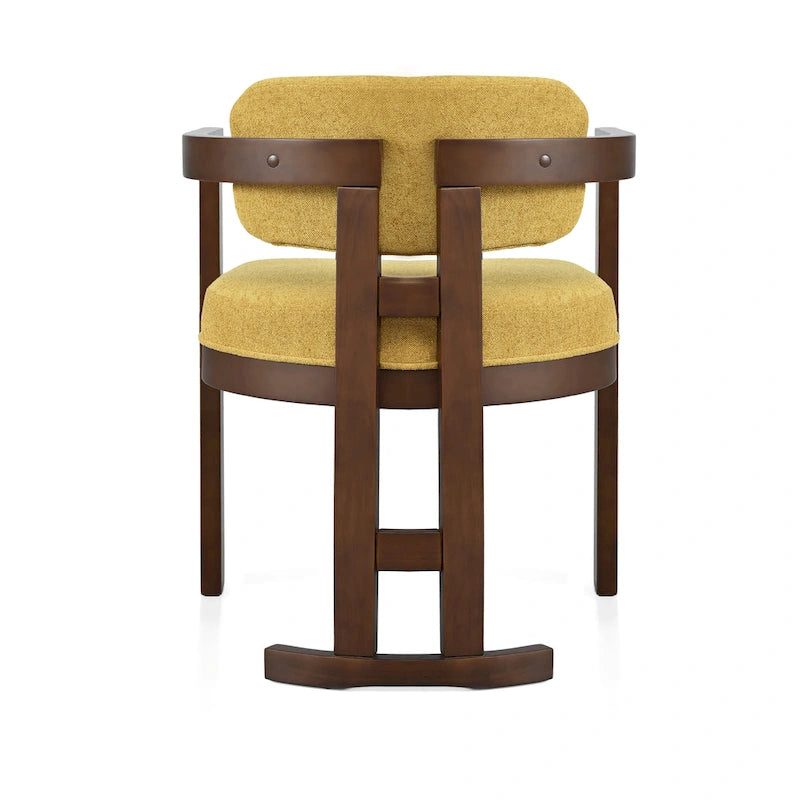 Christopher Knight Home - Chaises de salle à manger Evelyn en bois d'hévéa rembourrées (Lot de 4)