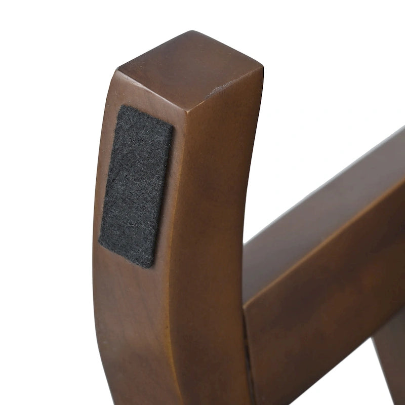 Christopher Knight Home - Chaises de salle à manger Evelyn en bois d'hévéa rembourrées (Lot de 4)