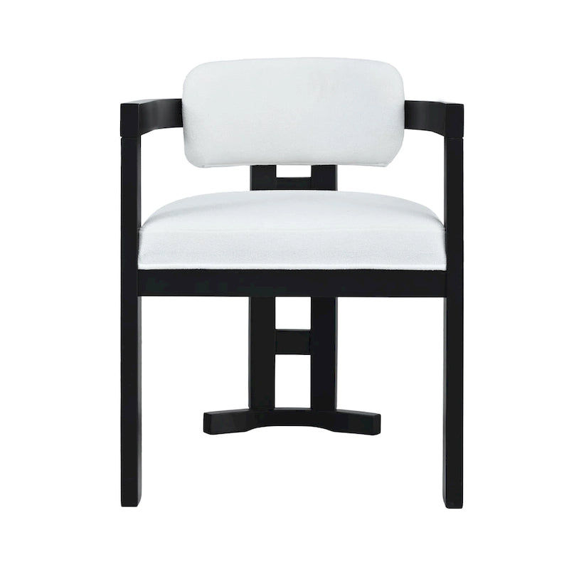Christopher Knight Home - Chaises de salle à manger Evelyn en bois d'hévéa rembourrées (Lot de 4)
