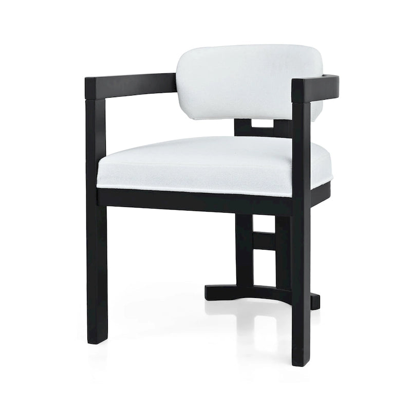 Christopher Knight Home - Chaises de salle à manger Evelyn en bois d'hévéa rembourrées (Lot de 4)