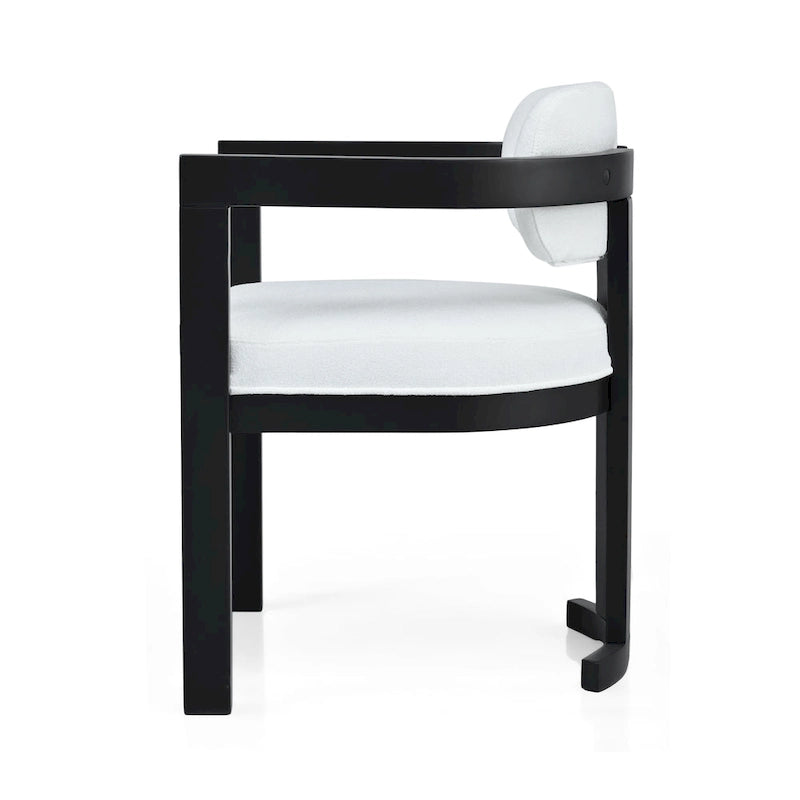 Christopher Knight Home - Chaises de salle à manger Evelyn en bois d'hévéa rembourrées (Lot de 4)