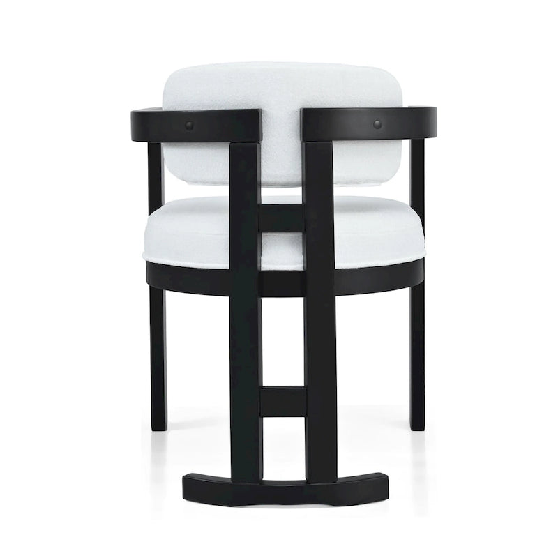 Christopher Knight Home - Chaises de salle à manger Evelyn en bois d'hévéa rembourrées (Lot de 4)