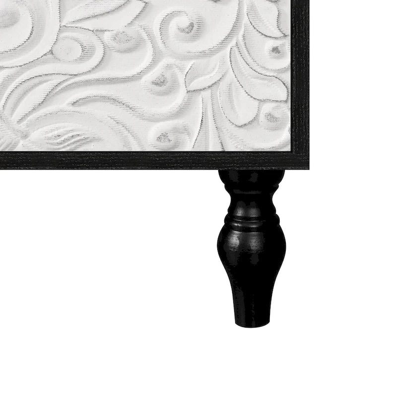 Szafka/komoda Lily Carved Flower Door Large Storage z półkami GDFStudio