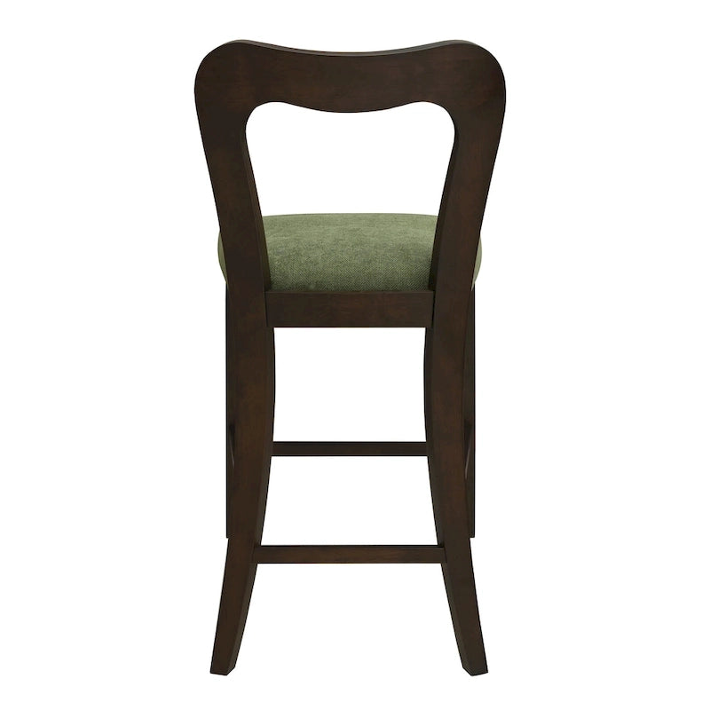 Christopher Knight Home - Ensemble de 2 tabourets de comptoir sans accoudoirs, en tissu