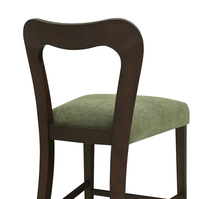Christopher Knight Home - Ensemble de 2 tabourets de comptoir sans accoudoirs, en tissu
