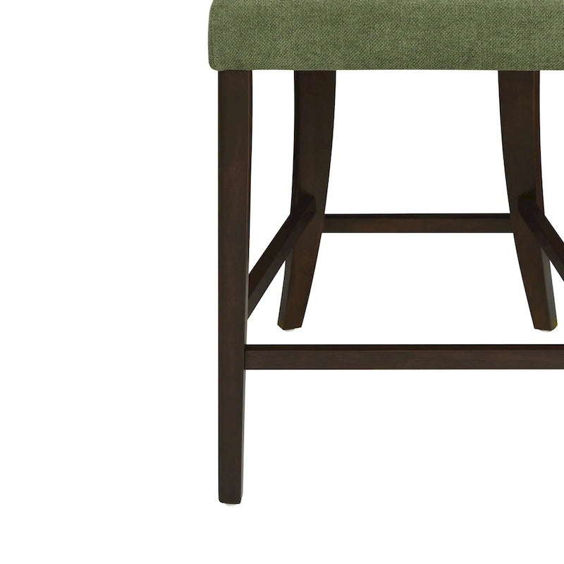 Christopher Knight Home - Ensemble de 2 tabourets de comptoir sans accoudoirs, en tissu