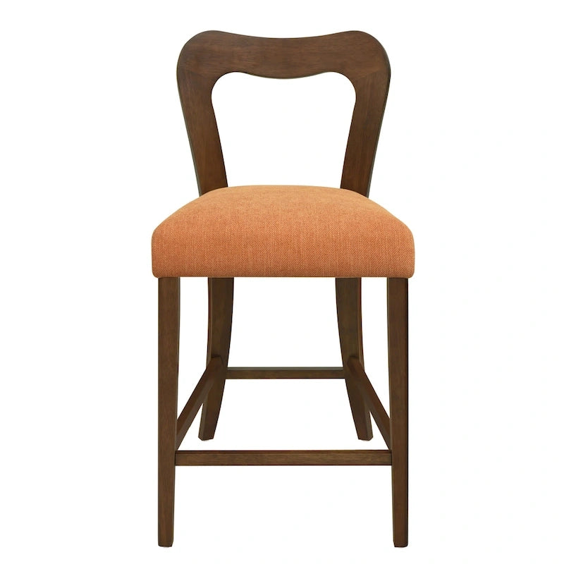 Christopher Knight Home - Ensemble de 2 tabourets de comptoir sans accoudoirs, en tissu