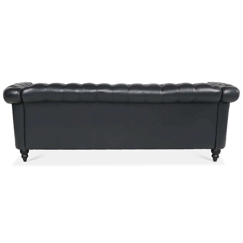 Sofa 3-osobowa Naro Mid-Century 84 Modern Chesterfield Couches marki Christopher Knight Home