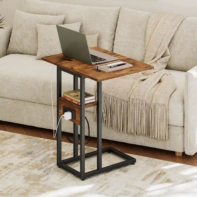Table d'appoint pliante - 15,4P x 10,2L x 25,2H
