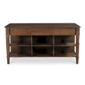 NADAAL STUDIOS Cove, îlot de cuisine en bois avec rangements - 72L x 40,5P x 36,5H