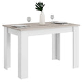 Costway Table de Salle à Manger 120 cm Table de Cuisine Rectangulaire pour