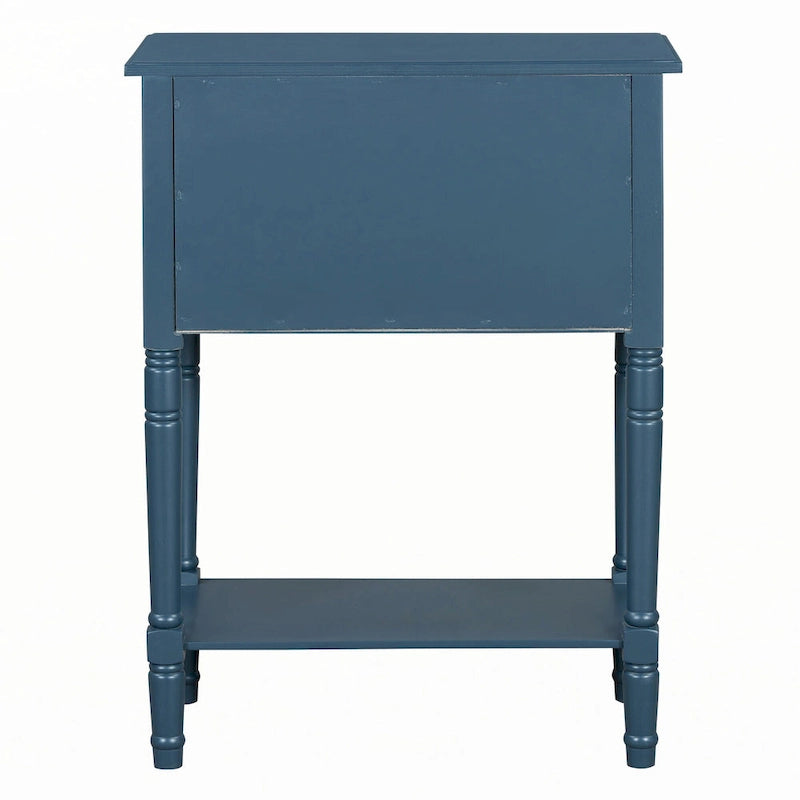Console étroite (bleu marine)