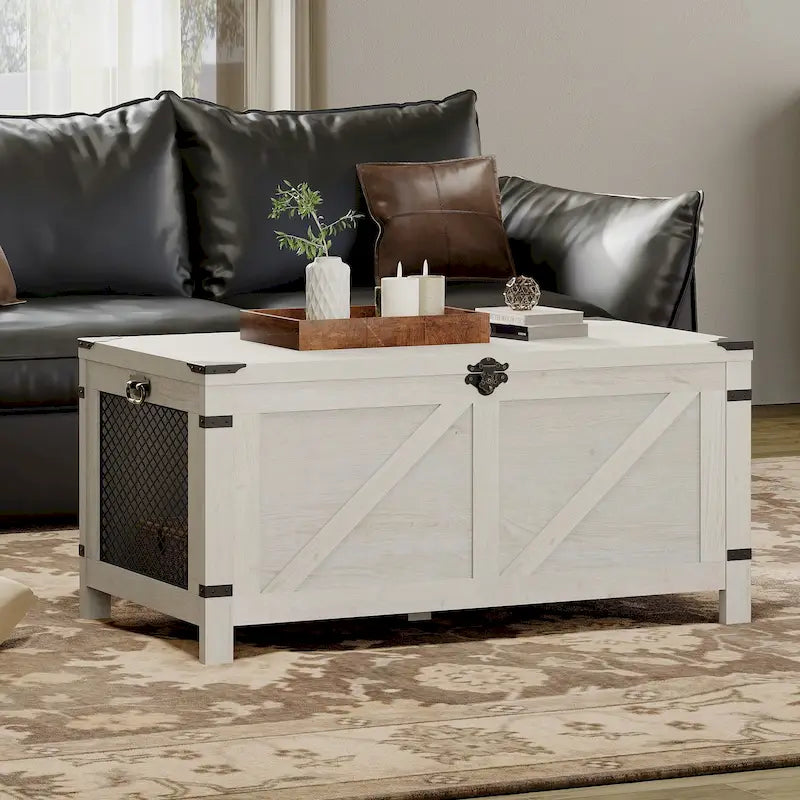 Table Basse WAMPAT, Table Basse Relevable avec Rangement - 1 Unité