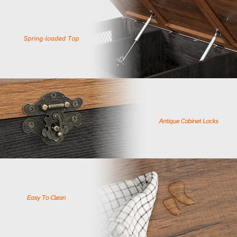 Table Basse WAMPAT, Table Basse Relevable avec Rangement - 1 Unité