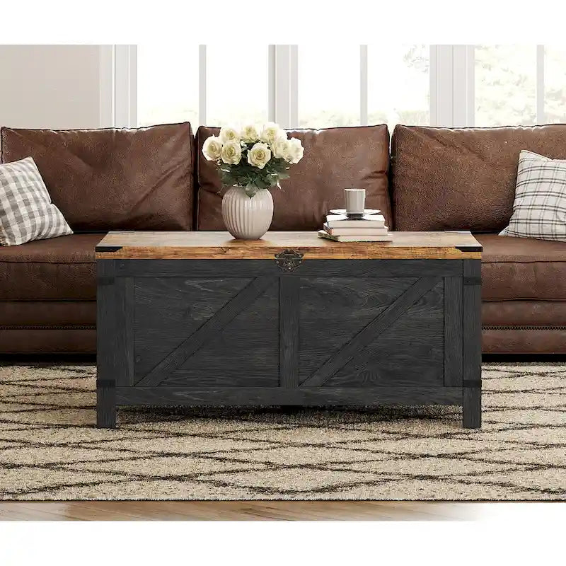 Table Basse WAMPAT, Table Basse Relevable avec Rangement - 1 Unité