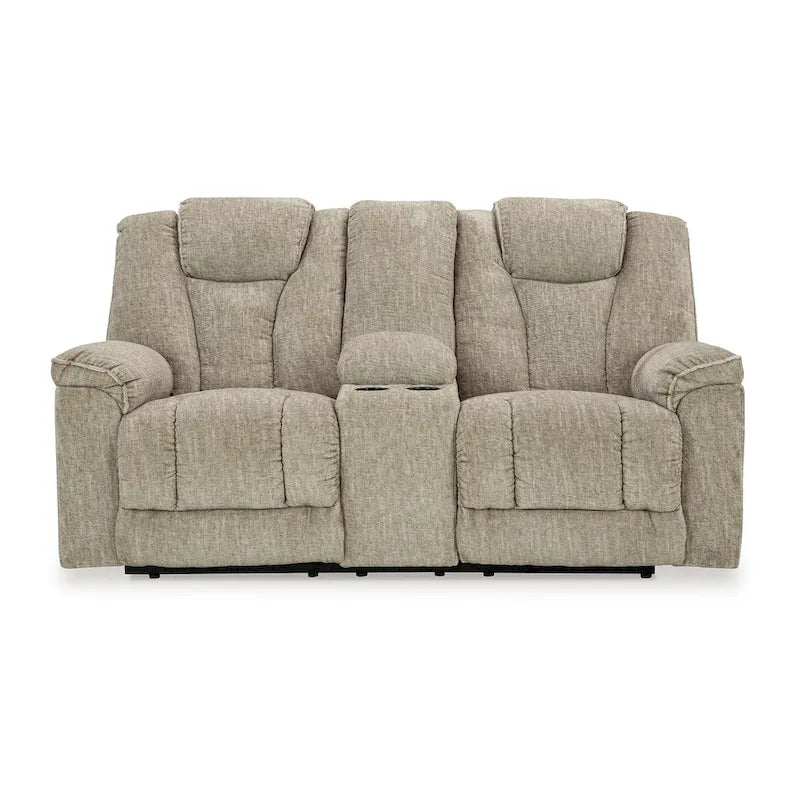 Causeuse inclinable électrique Marsh, appuie-tête réglable LED, beige 76 pouces