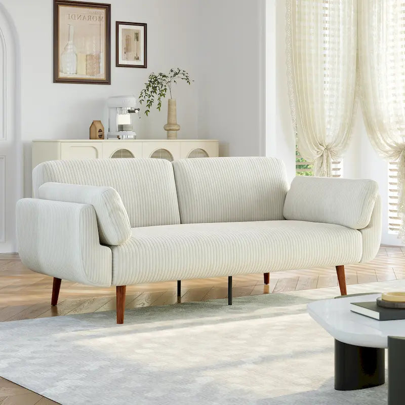 Rozkładana Sofa Futon Sofa Łóżko Fotel Relaksacyjny do Salonu