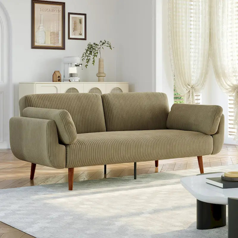 Rozkładana Sofa Futon Sofa Łóżko Fotel Relaksacyjny do Salonu