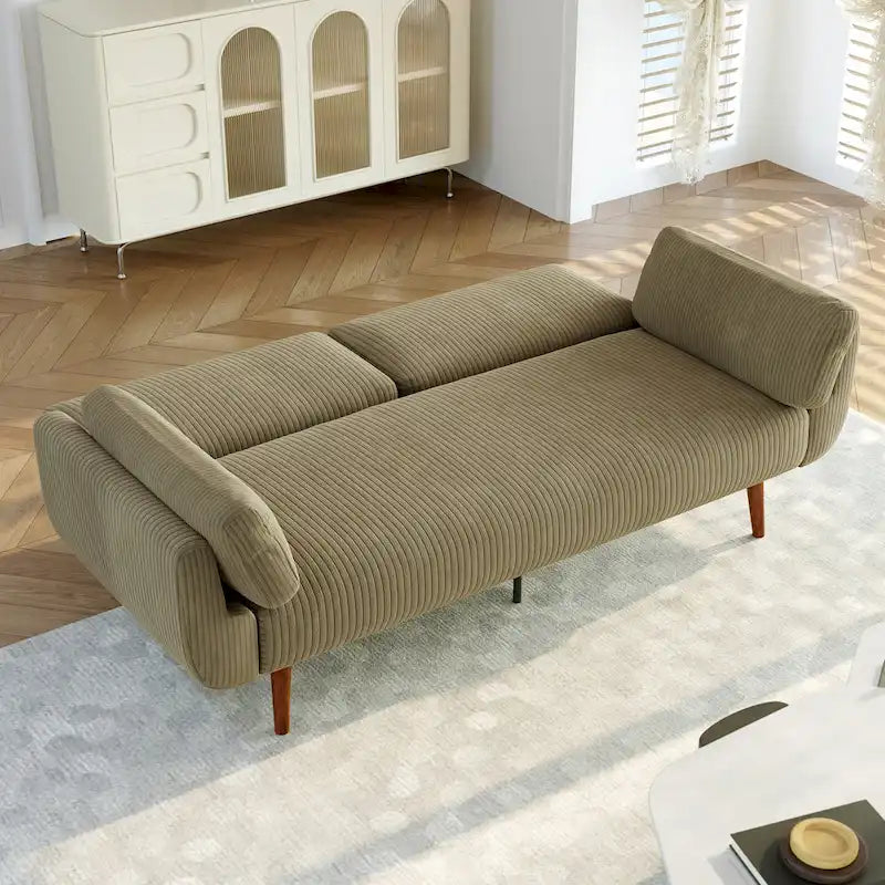 Rozkładana Sofa Futon Sofa Łóżko Fotel Relaksacyjny do Salonu