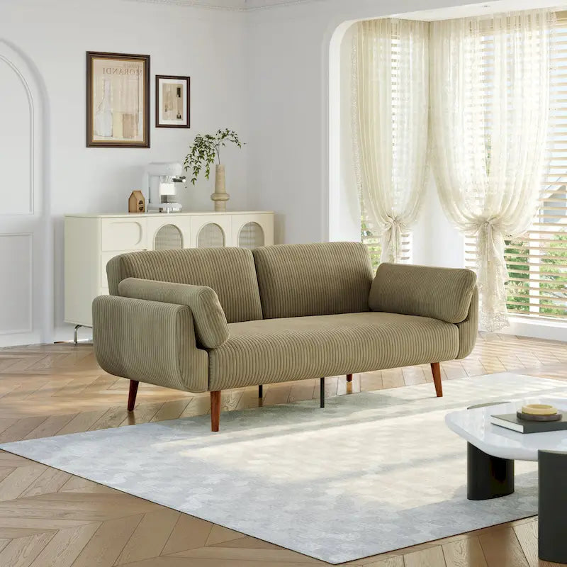 Rozkładana Sofa Futon Sofa Łóżko Fotel Relaksacyjny do Salonu