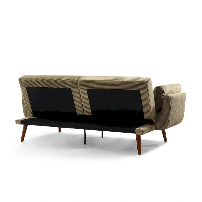 Rozkładana Sofa Futon Sofa Łóżko Fotel Relaksacyjny do Salonu