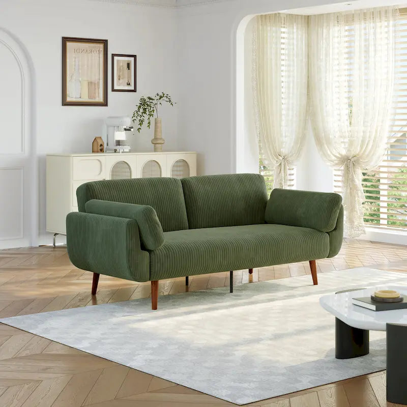 Rozkładana Sofa Futon Sofa Łóżko Fotel Relaksacyjny do Salonu