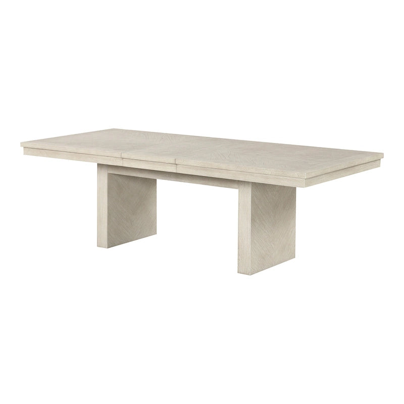 Zestaw 6 mebli do jadalni Furniture of America Yetaria w nowoczesnym stylu wiejskim z naturalnego drewna