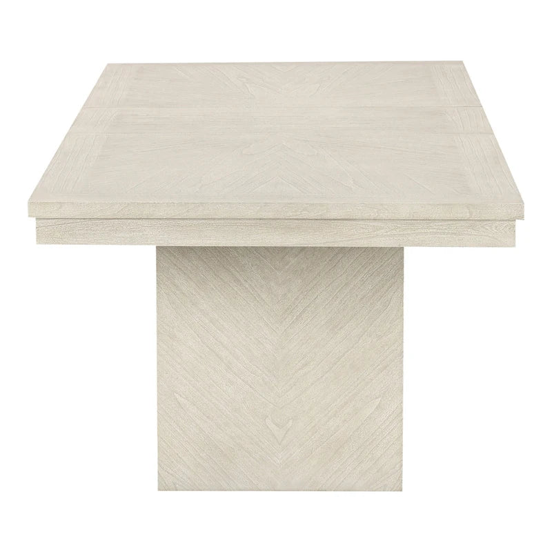 Zestaw 6 mebli do jadalni Furniture of America Yetaria w nowoczesnym stylu wiejskim z naturalnego drewna