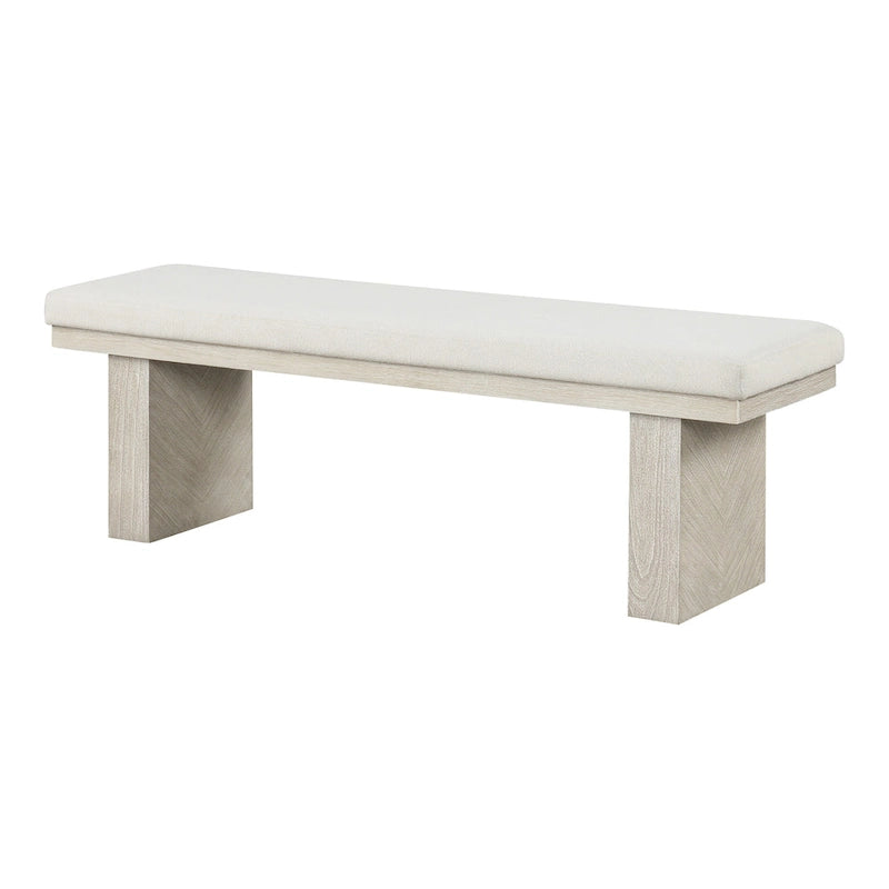 Zestaw 6 mebli do jadalni Furniture of America Yetaria w nowoczesnym stylu wiejskim z naturalnego drewna