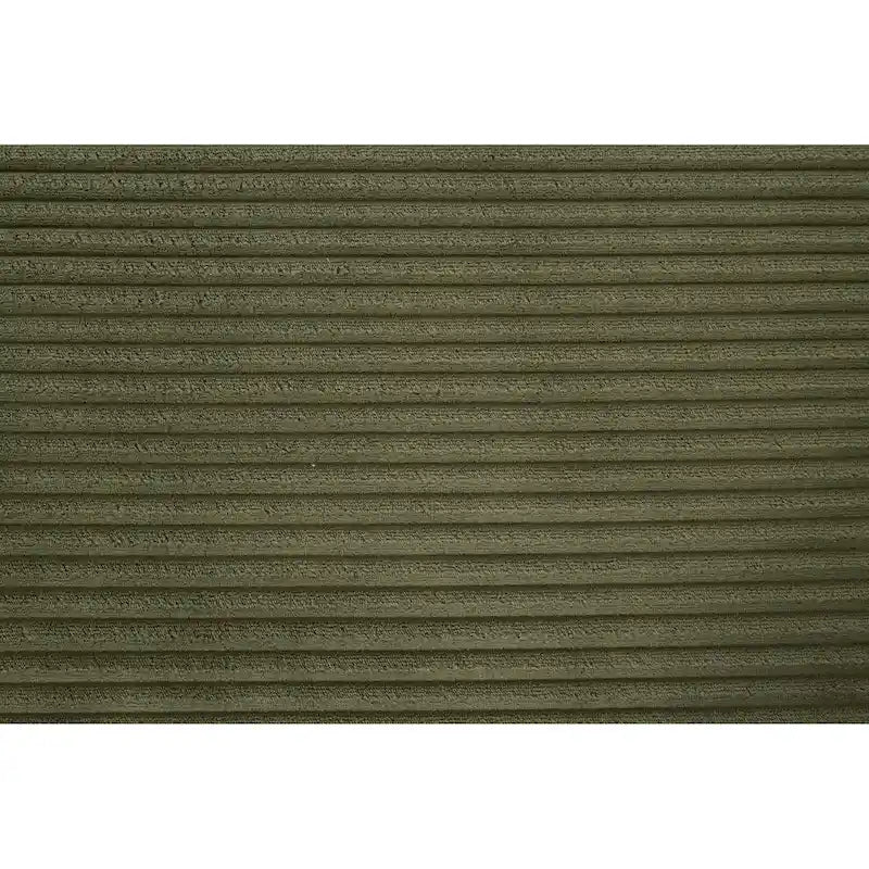 Zielona modułowa sofa narożna w kształcie litery L dla 4 osób z szezlongiem, nowoczesnym designem i wygodnymi poduszkami z pianki o wysokiej sprężystości, 98.4 L