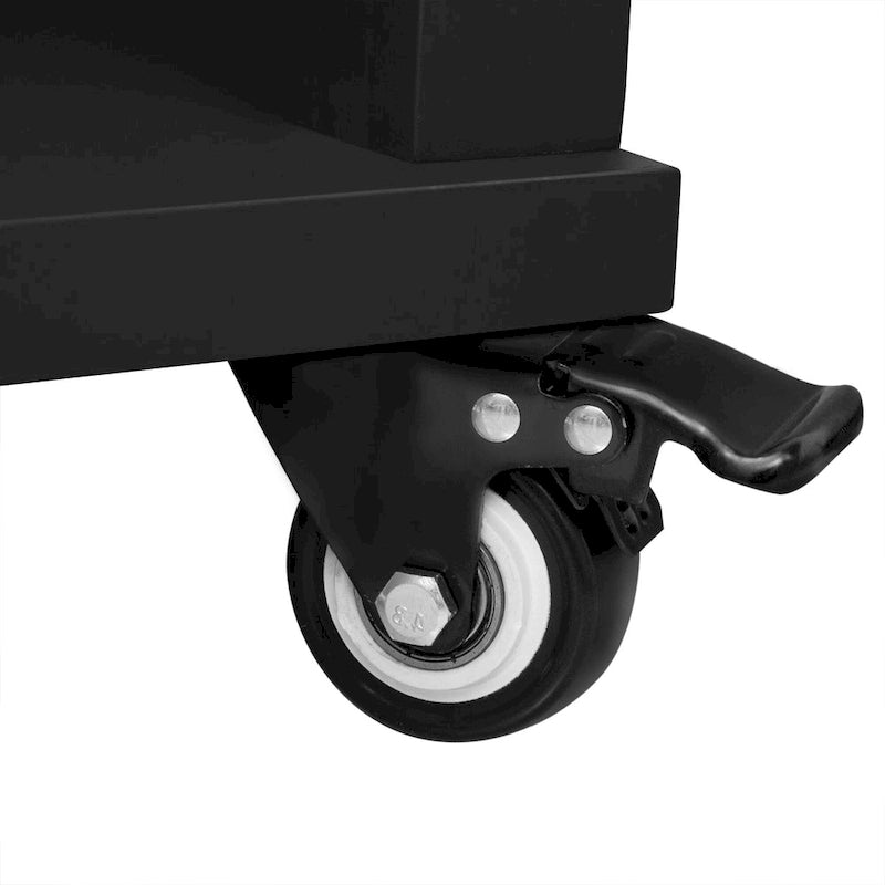 Îlot de cuisine extensible sur roulettes, Desserte de cuisine roulante mobile, Meuble de bar avec étagère de rangement interne, 2 tiroirs et 2 placards
