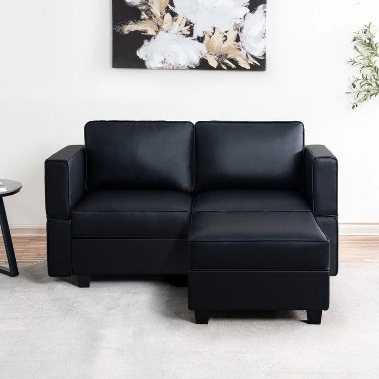 Modułowa rozkładana sofa segmentowa z funkcją spania (dwuosobowa)
