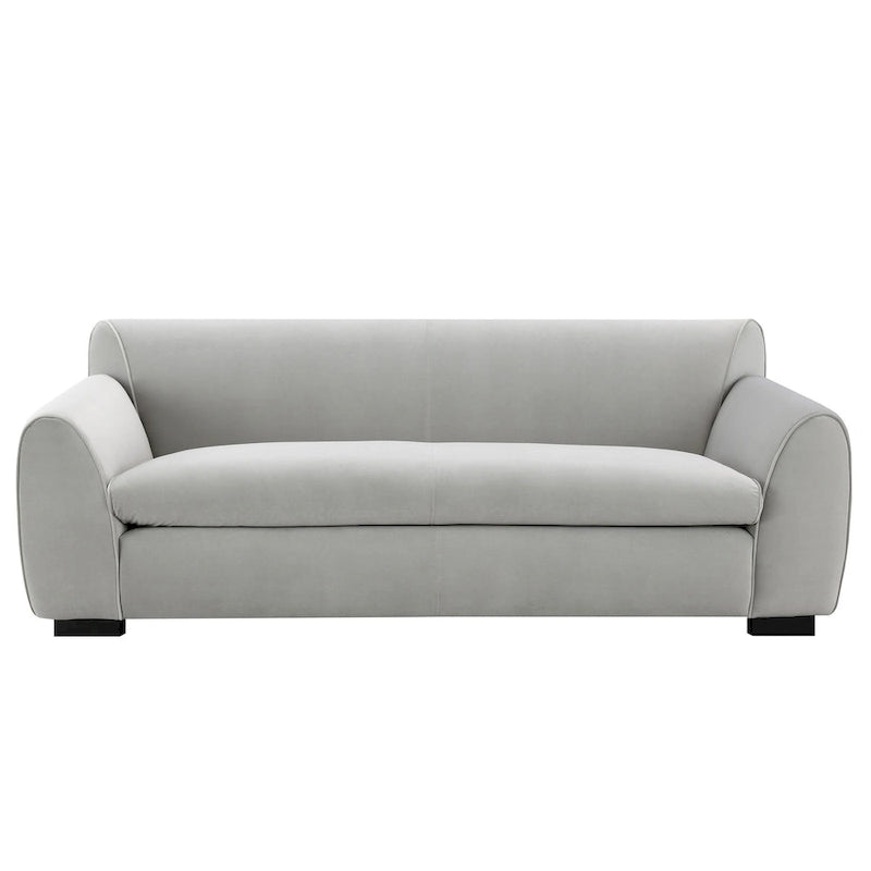 Sofa w stylu nowoczesnej ławki Furniture of America Corwin z tkaniny z certyfikatem OEKO TEX