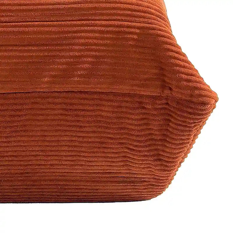 Fotele typu worek Moasis, pojedyncza sofa z pianką memory, leniwa sofa podłogowa dla dorosłych i dzieci