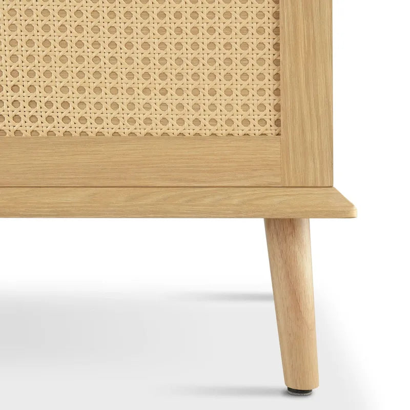 Stolik kawowy Chelsea Square Teagan z podnoszonym blatem i schowkiem, rattan – 42 x 17
