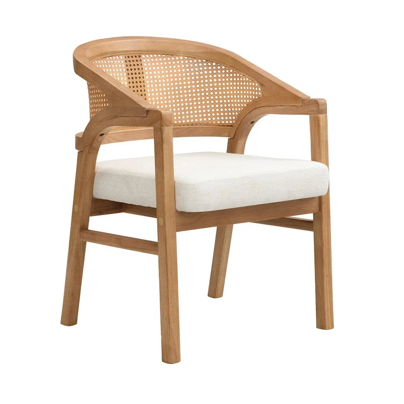 Christopher Knight Home - Cane Upholstered Dining Chair (Set of 2)