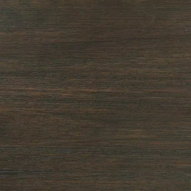 Table à manger ronde marron avec plateau en verre, 4 places